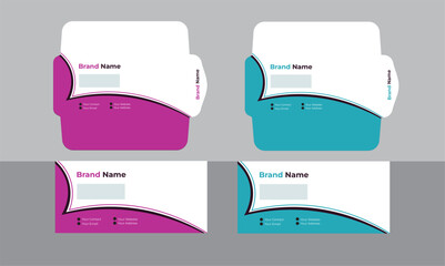 Official Envelope Design Template.