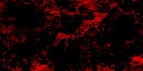 Dark Red horror scary background. grunge horror texture concrete. Red granite. Red granite background. Old vintage retro red background texture. Abstract Watercolor red grunge background painting.	