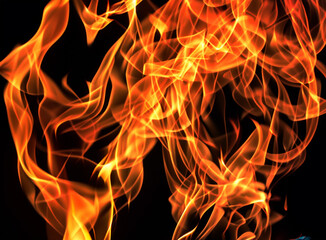 fire flames background