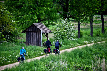 Cycling at the Elbe-Lübeck-Canal