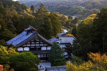 kyoto japan, nanzenji temple and forest