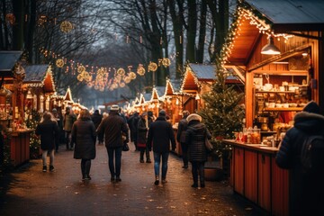 Vibrancy of Christmas Market