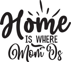 Funny Mom SVG Design