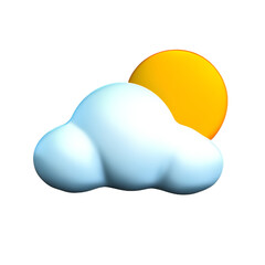 cloud and moon