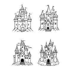 Obraz premium illustration of a castle