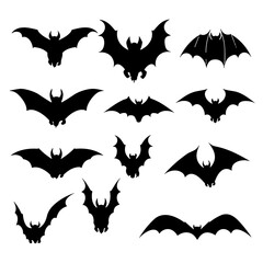 Fototapeta premium set of bats