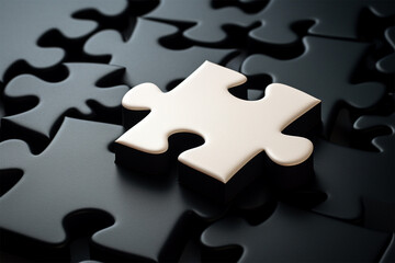white puzzle piece