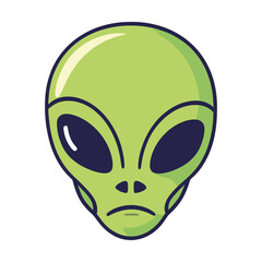 alien green head with good quality and good design