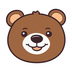 bear head with good quality and good design