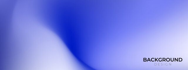 Blue gradient background, abstract illustration of deep water with copy space. Vector illustration.