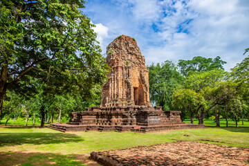 Phra Prang in Si Thep historical park It is an architecture in the Dvaravati period in Phetchabun...