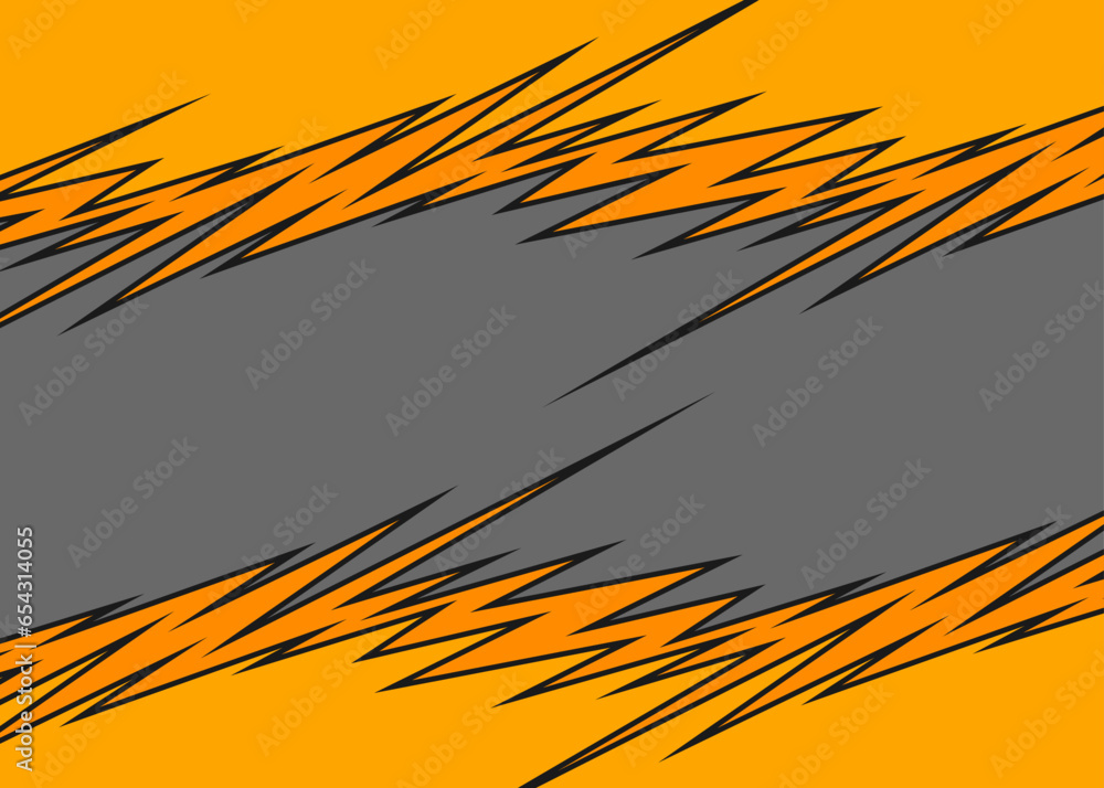 Poster Abstract background with jagged spike pattern and with some copy space area