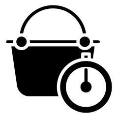 Flash Sale icon often used in design, websites, or applications, banner, flyer to convey specific concepts related to cyber monday, marketing, shopping.