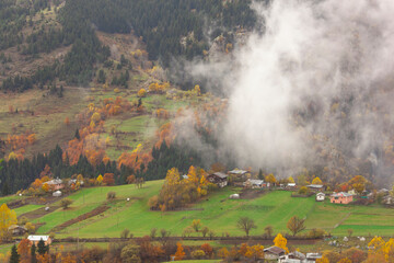 Autumn Season in the Savsat Villages Photo, Savsat Artvin, Turkey (Turkiye)
