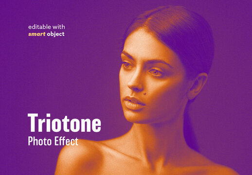Trio Tone Photo Effect