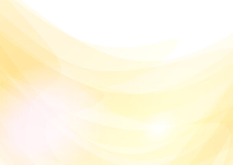 黄色のパステルウェーブ背景