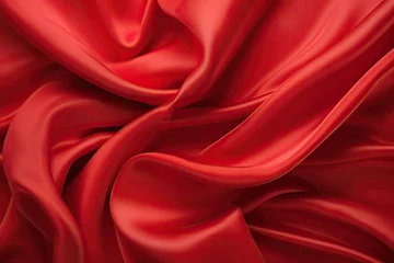 Fotobehang silk fabric texture © Jack