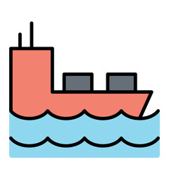 Obraz premium Shipping icon
