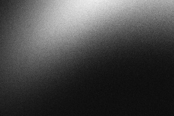 Vintage grayscale grainy noise gradient texture