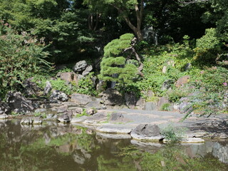 江戸城二の丸庭園の風景