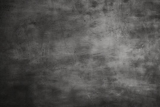 textured black white grunge concrete background, Generative AI
