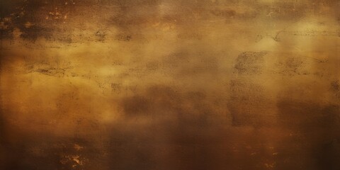 old grunge copper bronze,  golden rusty texture, dark black background, Generative AI