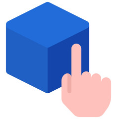 Interactive Cube Icon