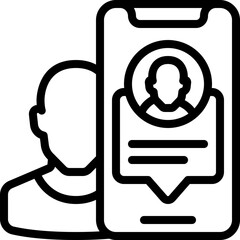 Personal Information Pop Up Icon