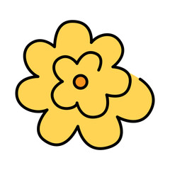 Flower pattern graphic