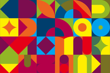 Vector Colorful & Geoemtric Patterns