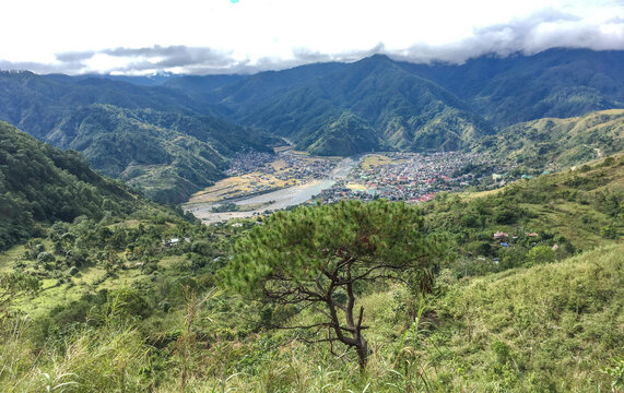 Overview of Bontoc, Mountain Province