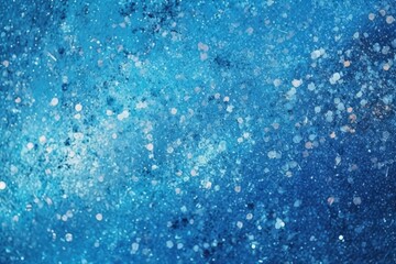 Abstract Christmas background with blue glitter texture
