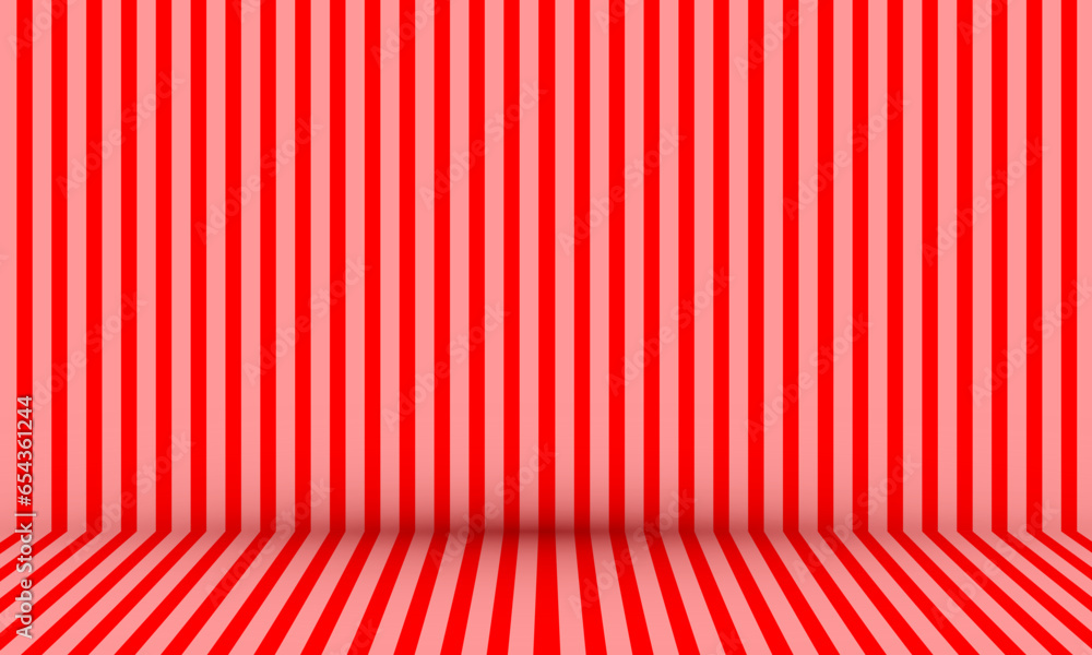 Aufkleber repeat horizontal line template red background new year vector design