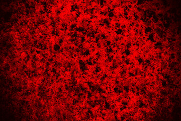 Rusty metal texture. Red abstract background. Cracked peeling paint. Old painted iron surface. Colorful background for design.