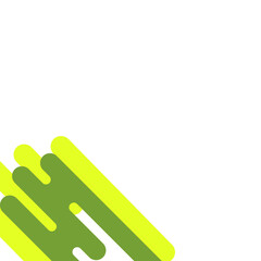 abstract dynamic corner shape
