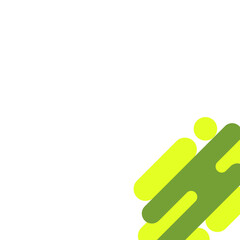 abstract dynamic corner shape
