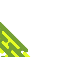 abstract dynamic corner shape
