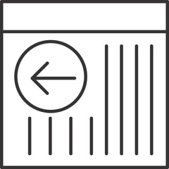 notebook page with result graph icon