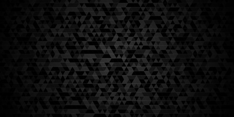 	
Modern abstract seamless geomatric square dark black pattern background with lines Geometric print composed of triangles. Black triangle tiles pattern mosaic background.