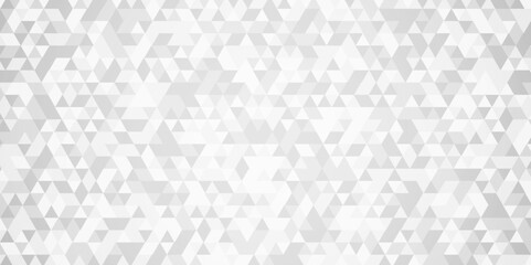 Abstract geomatics pattern stripes triangle square gray and white background. Abstract geometric pattern gray and white Polygon Mosaic triangle Background, business and corporate background.