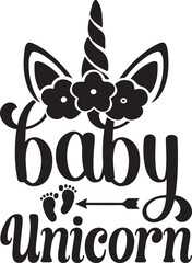 Unicorn vector Design 