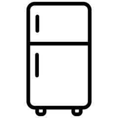 Refrigerator Outline Icon