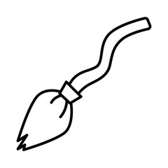 Obraz premium broom icon