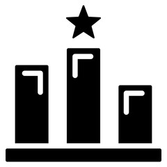 Ranking Glyph Icon