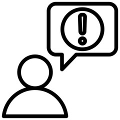 Legal Advice Outline Icon