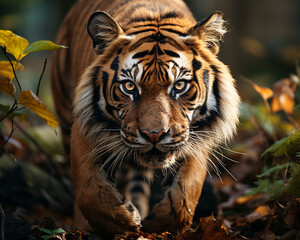 tiger in zoo