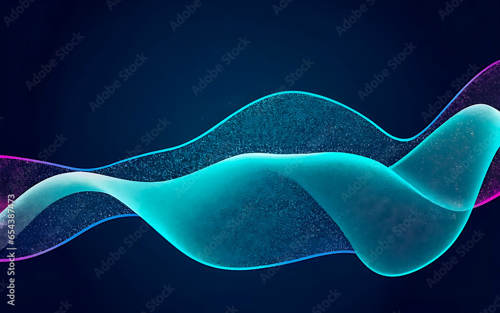 Poster 3d abstract abstract pattern backdrop shade of cool lighting dark contrast computer graphics generat