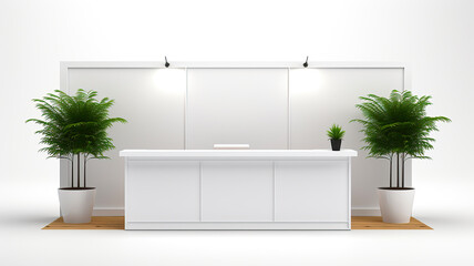 Simple stand, no design - 3D Render