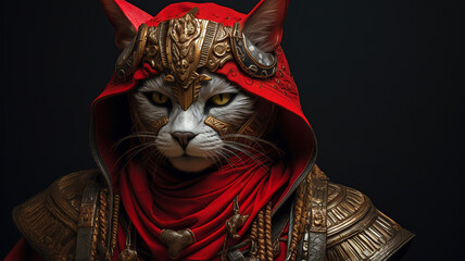 Cleric Tabaxi Portrait