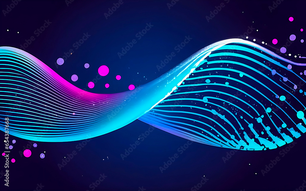 Poster 3d abstract abstract pattern backdrop shade of cool lighting dark contrast computer graphics generat